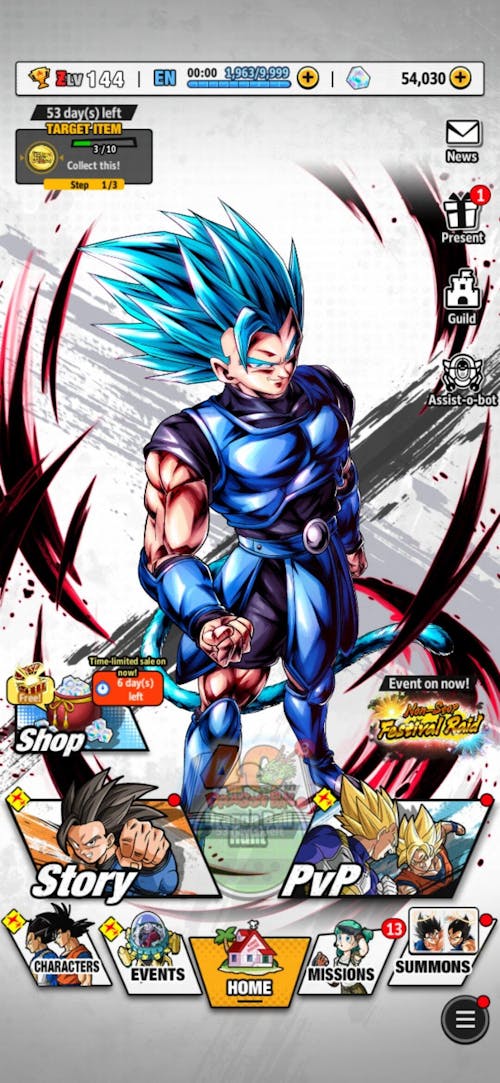 Dragon Ball Legends Farmed Account [Android]