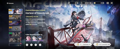 Wuthering Waves Reroll Account with Gems [America]