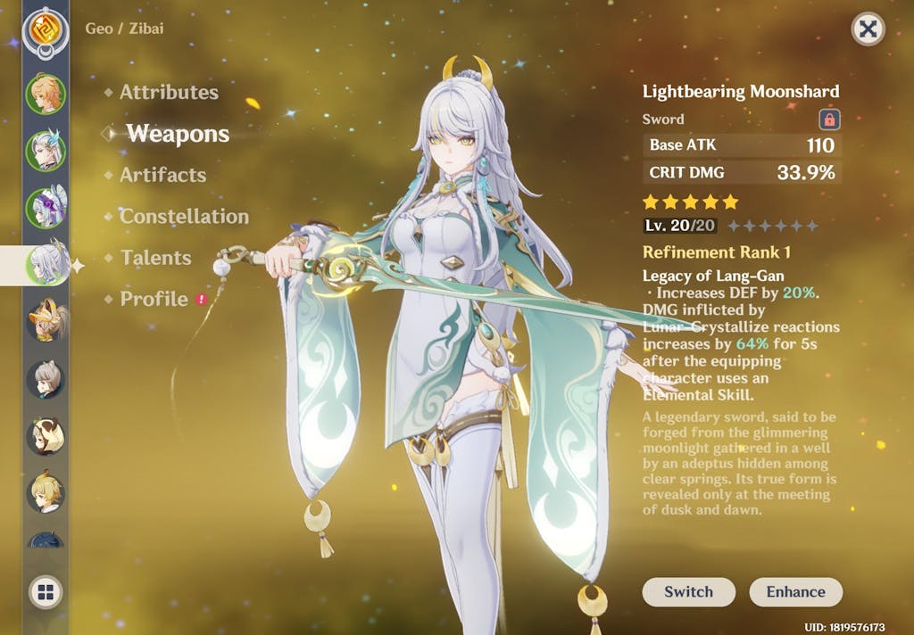 Genshin Impact Reroll Account - Limited