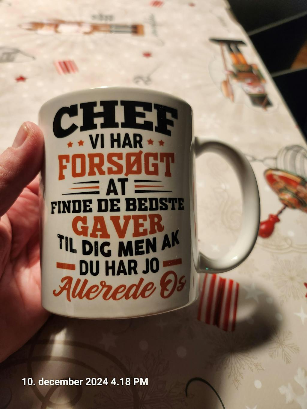 Personlig Til Dig Krus - Dit bil/motorcykel-billede - Krus