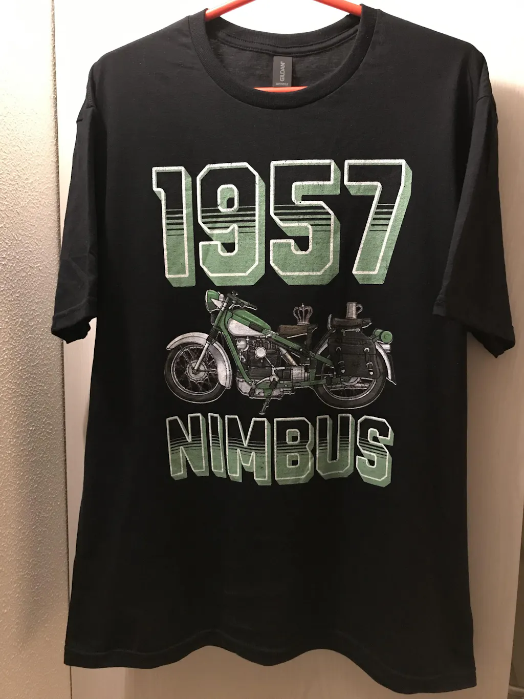 Personlig - Din bil og bil årgang - Med Din Bil MC Billede Unisex T-Shirt , Bomuld