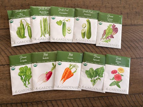 10 Essential Garden Seeds - Free with Shipping