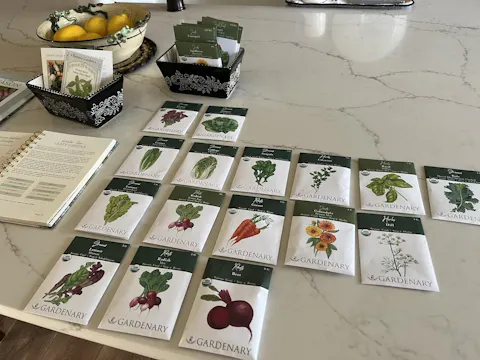 Gardenary 2026 Seed System
