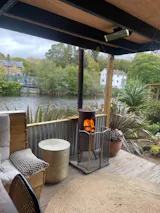 Stovepipe extender/flue for BonFeu outdoor fireplaces
