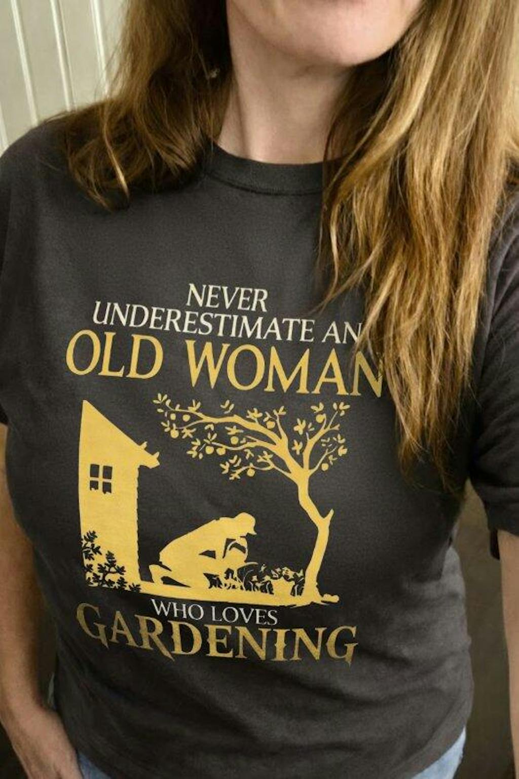 Never Underestimate An Old Woman T-Shirt