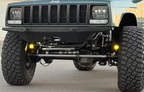 Jeep WJ Grand Cherokee Steerable Knuckle Pod Light Mounts (1999-2004)