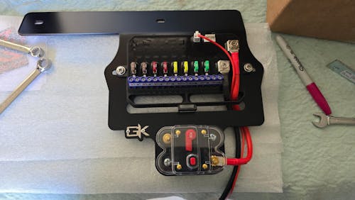 2018+ Jeep JL JT Auxbeam Control Box Mount for Wrangler Gladiator