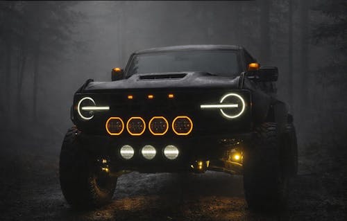 Baja Designs S1 Black LED Auxiliary Light Pod Pair - (Choose Color/Pattern)