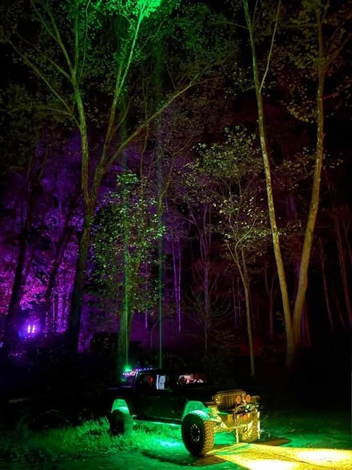 GK "Easy Switch" 3 Function LED Amber/White Pod Lights