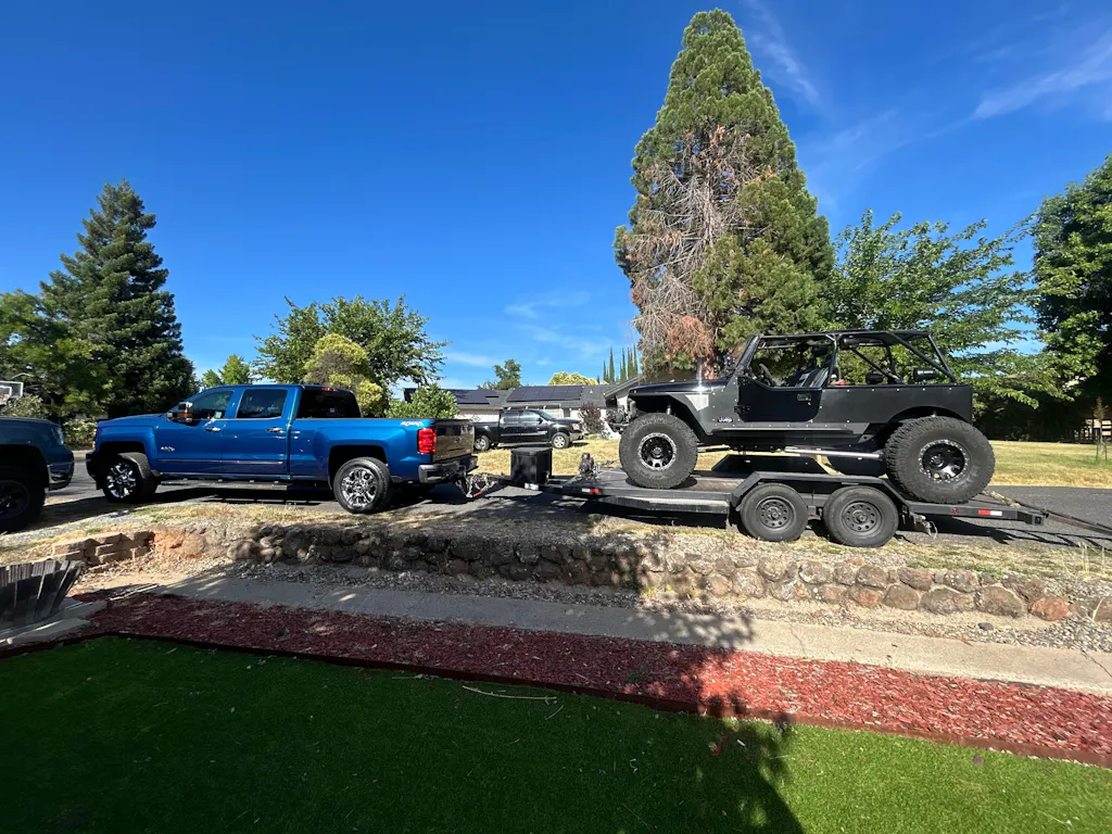 Heavy Duty Weld on DIY Drive Over Trailer Fender Kit Bare Steel - Pair