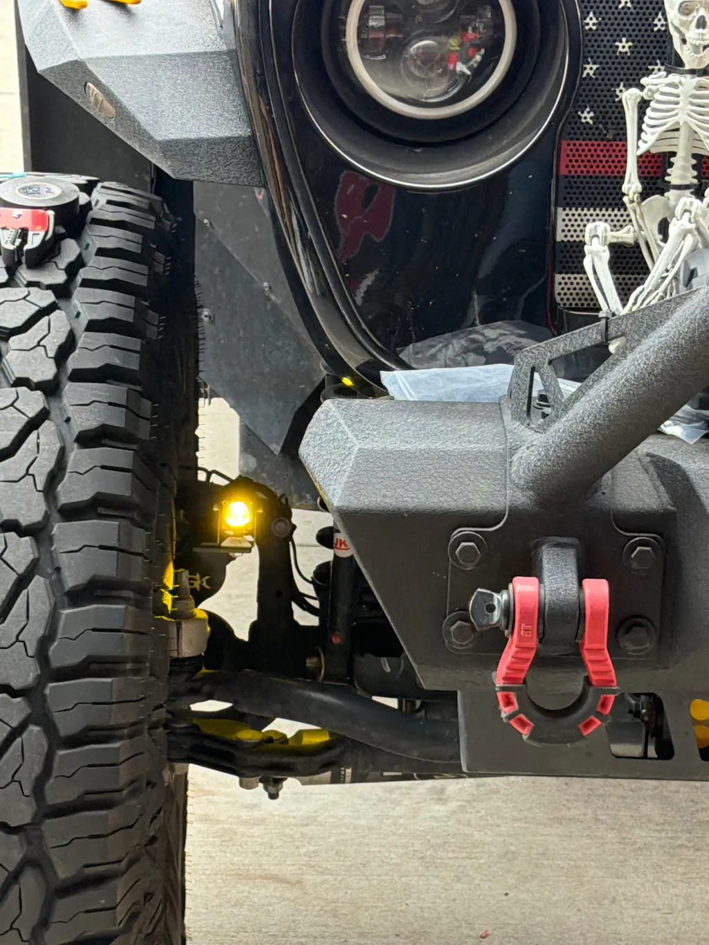 Jeep JL / JT Steerable Knuckle Pod Light Mounts (2018+ Gladiator/Wrangler)