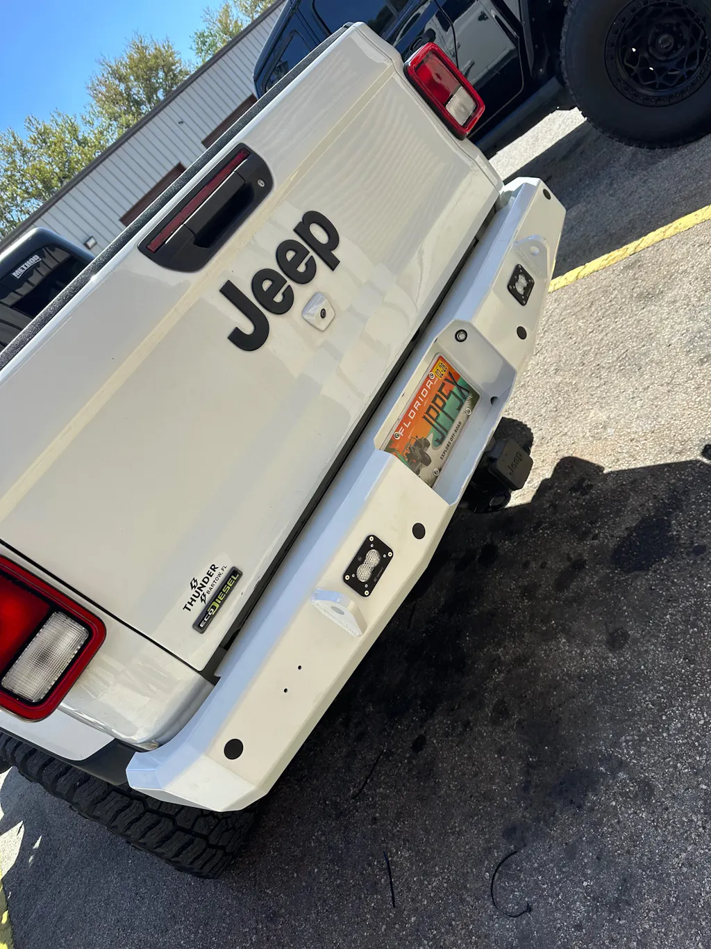 Gauntlet Rear Bumper for 2020+ Jeep Gladiator JT