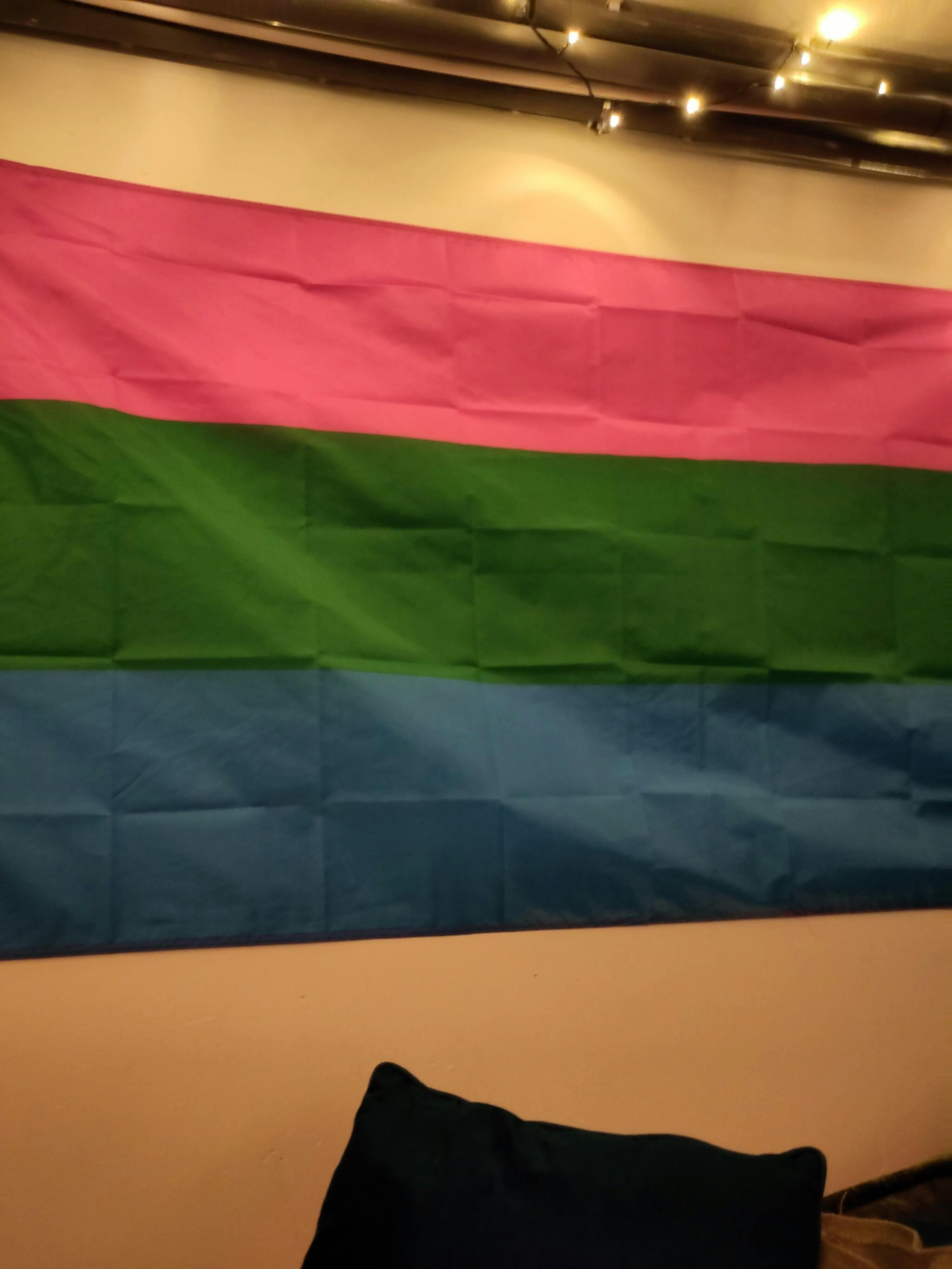 Buy Polysexual Flag Online 90x150 Cm Lgbtq Shop 