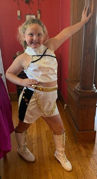 Kpop Demon Hunters What It Sounds Like Rumi White Shoes Cosplay Boots