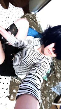 Gorillaz Noodle Blue Cosplay Wig