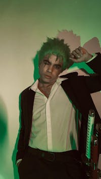 One Piece Roronoa Zoro Green Cosplay Wig