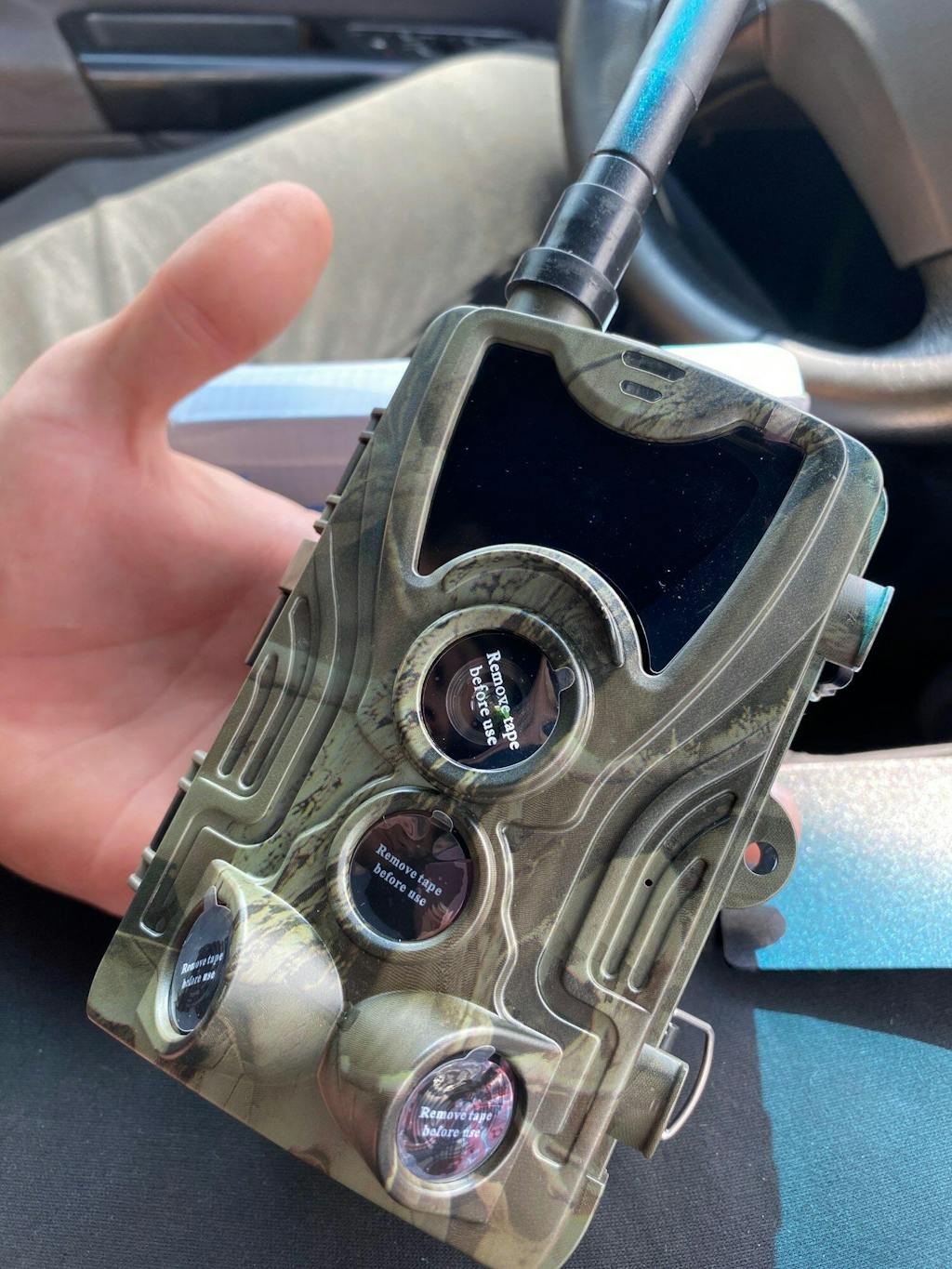 TrailCore Night Vision Enabled 4G Cellular Trail Camera and Wildlife