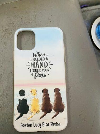 Memorial Phone Case - Life is better with dogs