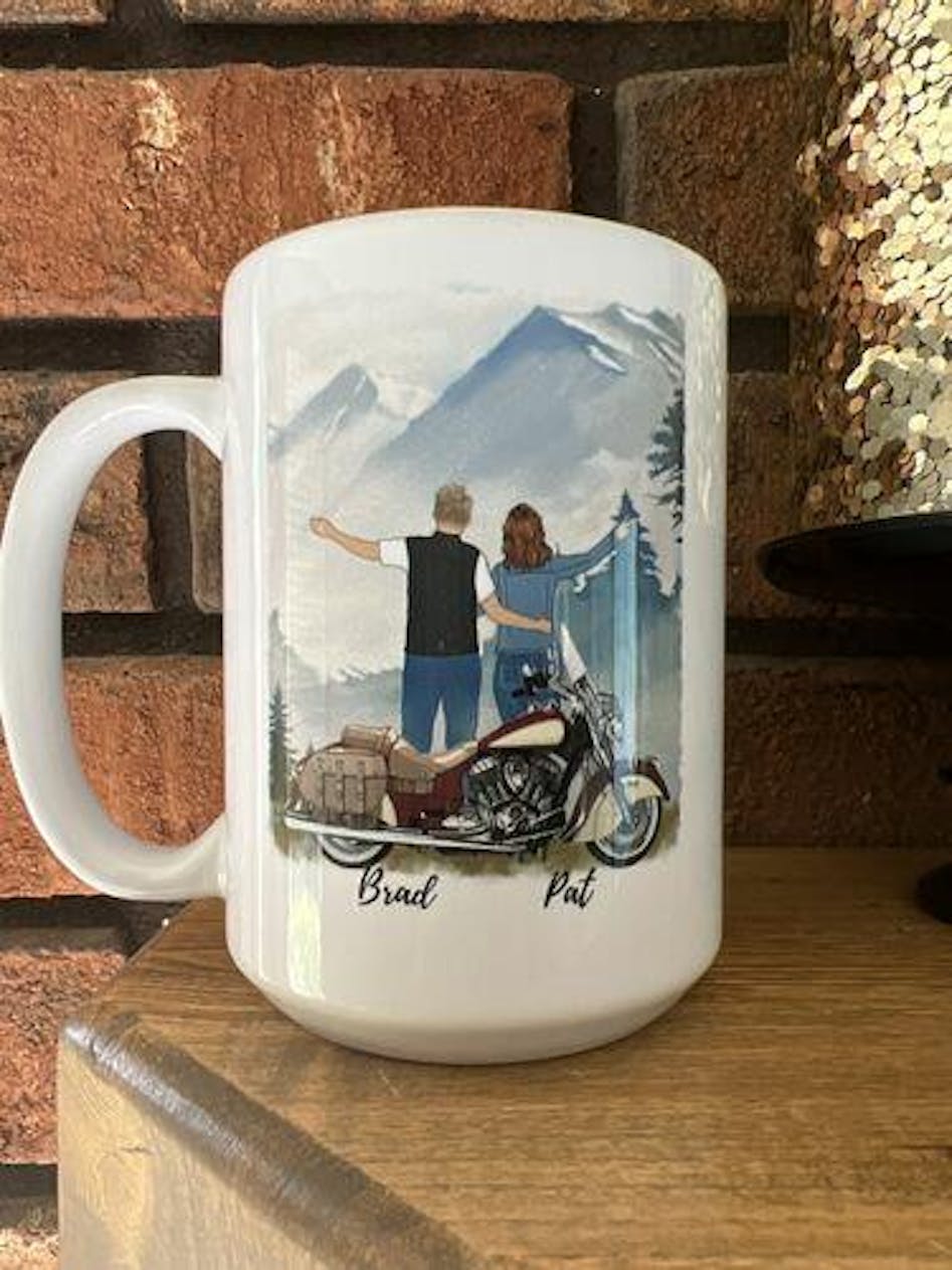 Lesbian Couple Gifts Im Hers Matching LGBT Pride Gift Coffee Mug by James C  - Pixels