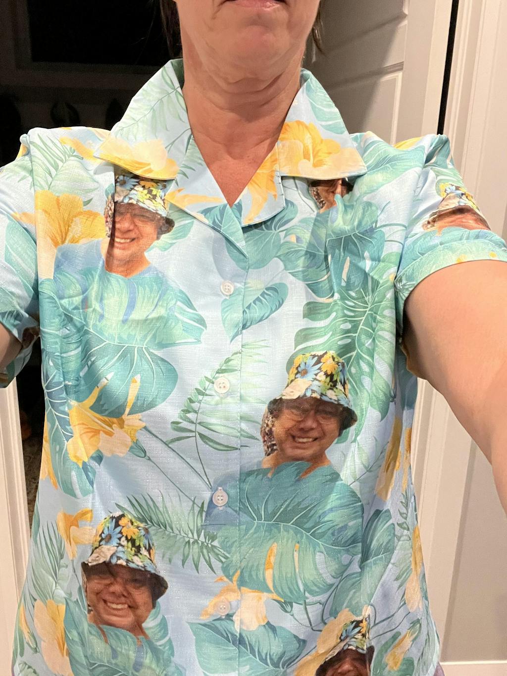 Upload Photo Dog Men's Hawaiian Shirt K228 888280