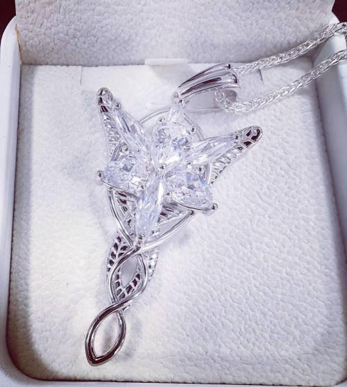 The Lord Of The Rings The Twilight Star 925 Sterling Silver Nceklace
