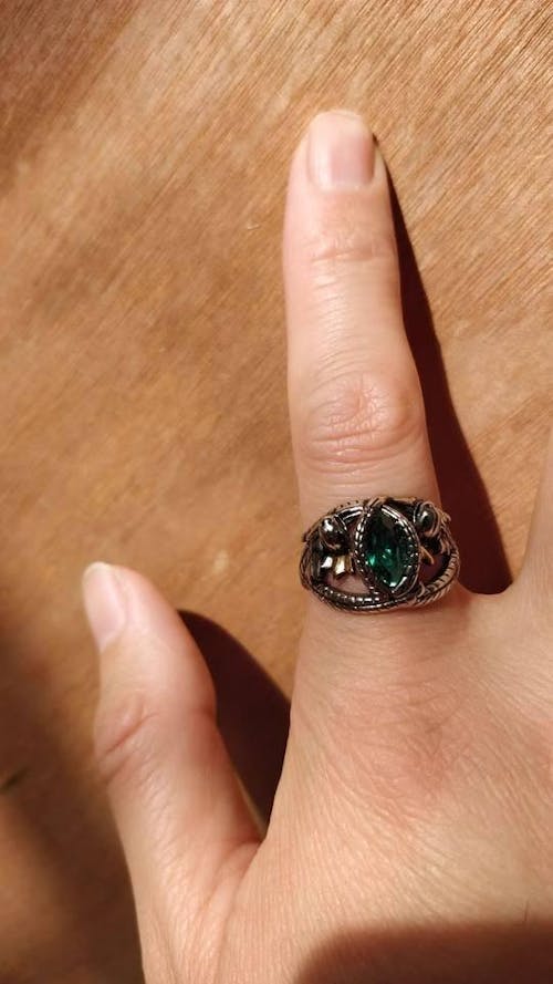 The Lord of The Rings Aragorn 925 Sterling Silver Ring Of Barahir