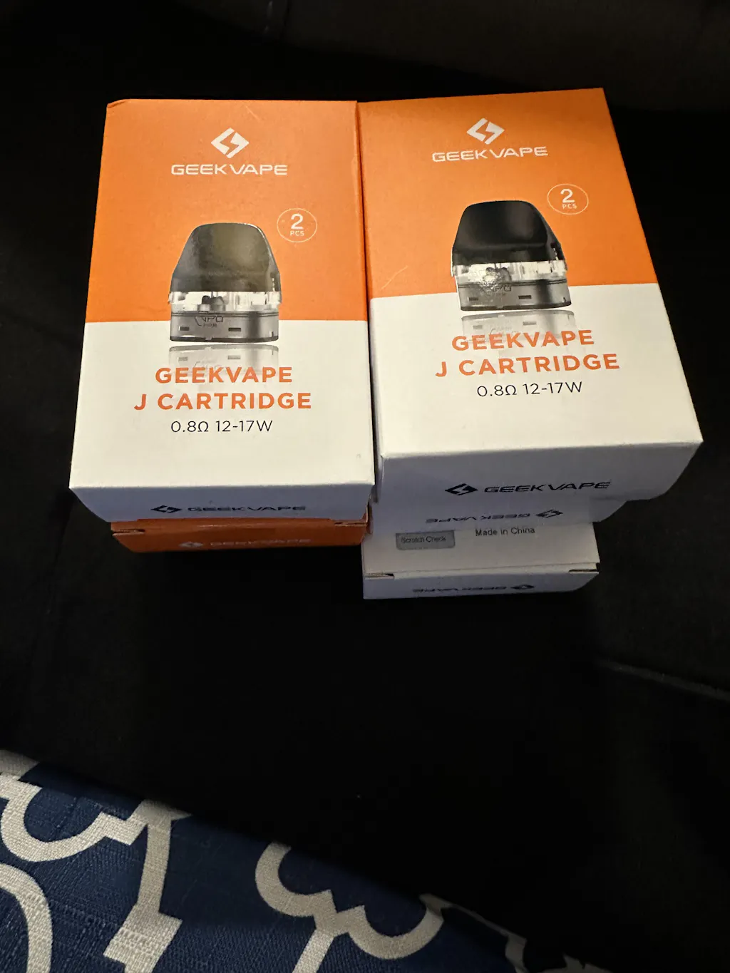 elf bar vape uk Geekvape J Replacement Pod Cartridge (2pcs/pack) main image 1