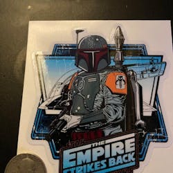 Boba Fett ESB Laminated Sticker