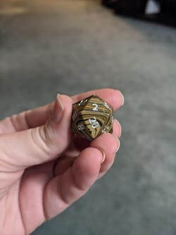 Tree Ring - Gemstone 7ct Dice Set