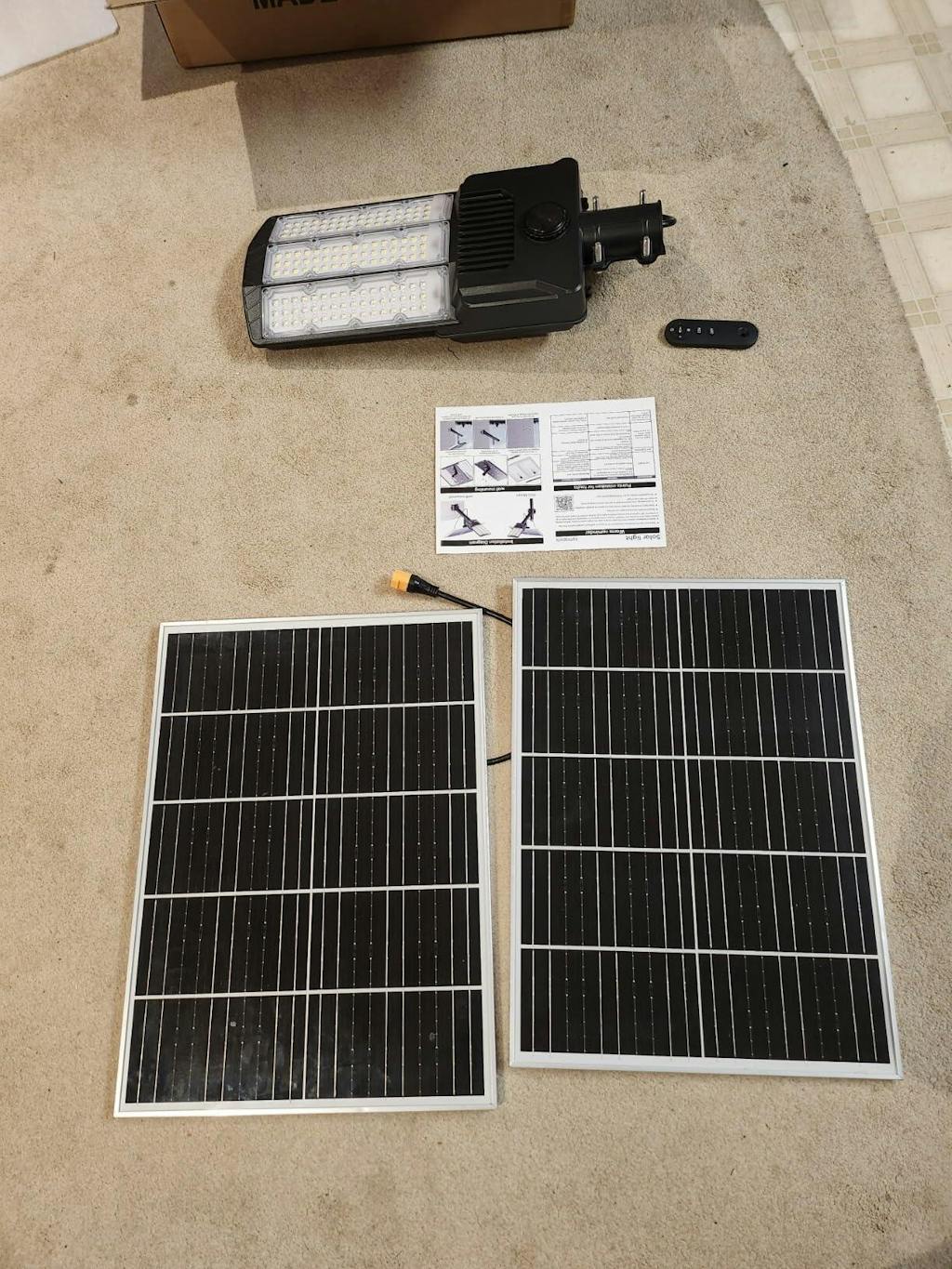 Gefolly SL-12000W Solar Street Lights Outdoor