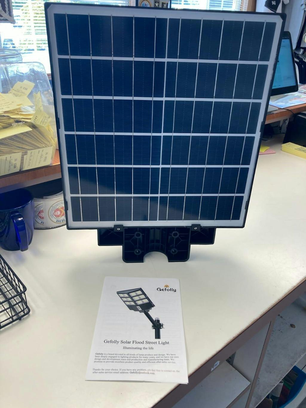 Gefolly SL-2000W Solar Street Light Outdoor