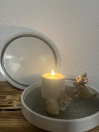 Silikon Gießform Untersetzer Rund