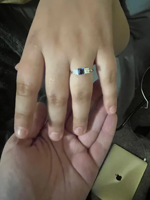 Unique Oval Alexandrite Twisted Engagement Ring Set 2pcs - GemsMagic