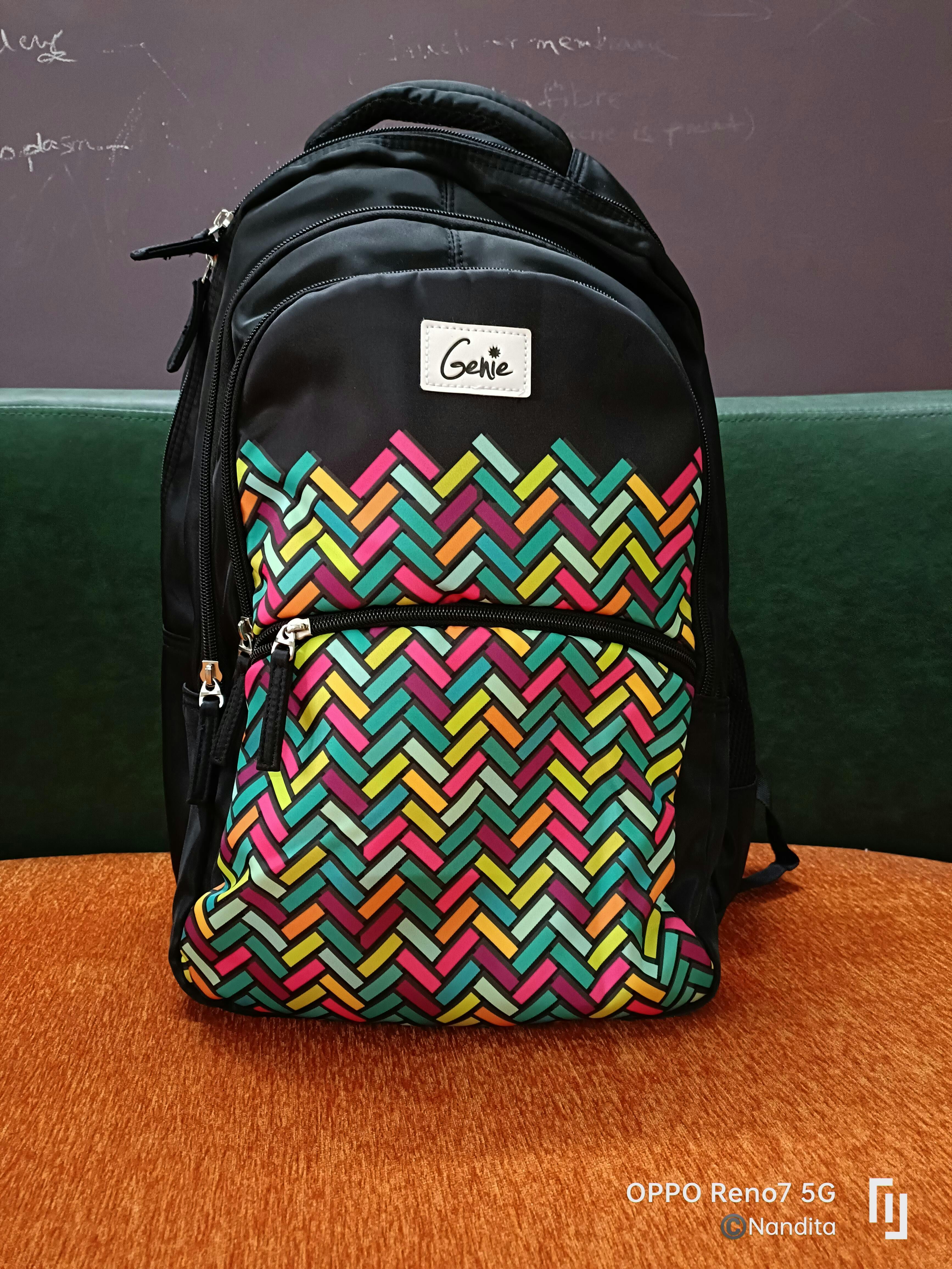 Buy Genie Zim Zam 36L Black Laptop Backpack Online