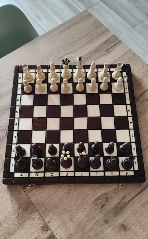 Ajedrez de Madera Robusto “ACE” – Diseño Clásico