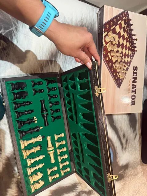 Ajedrez de Madera Premium “Senator” – Colección Nobilis