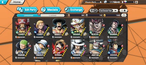 One Piece Bounty Rush Starter Reroll Account [Global - Android]