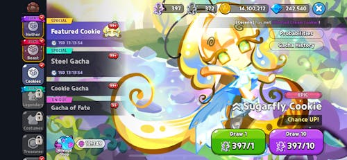 Cookie Run: Kingdom Crystal Reroll Account