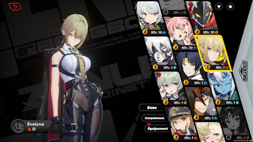 Evelyn Chevalier Starter Account - Zenless Zone Zero