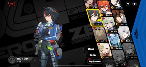 Zenless Zone Zero Zhu Yuan Reroll Account