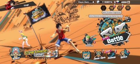 One Piece Bounty Rush Starter Reroll Account [Global - iOS]