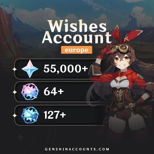 Genshin Impact Wishes Starter Account (Europe)