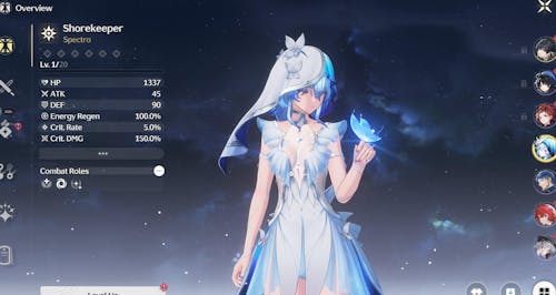 Shorekeeper Account with Astrites - Wuthering Waves