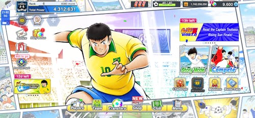 Captain Tsubasa Dream Team Account Starter Global