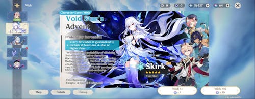 Genshin Impact Wishes Starter Account (America)