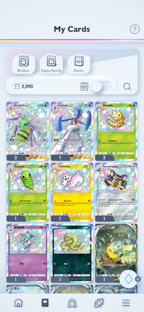 Pokémon TCG Pocket Starter Account with Selectable Crown/Immersive