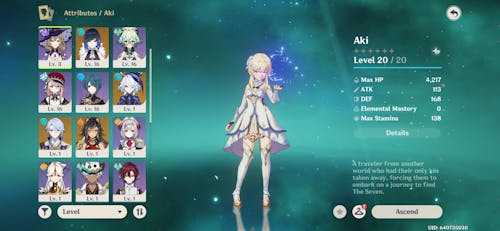 Genshin Impact Triple 5★ Starter Account