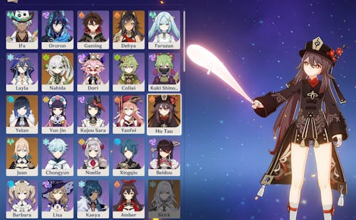 Genshin Impact Triple 5★ Starter Account