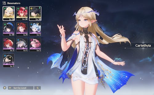 Cartethyia + Ciaccona Wuthering Waves Account