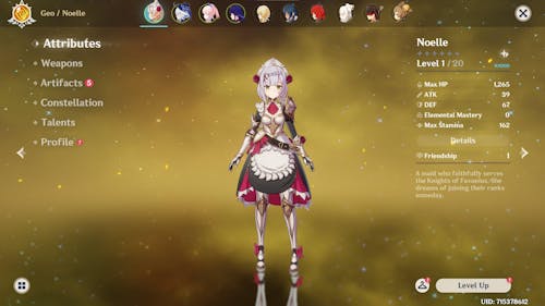 Genshin Impact Custom Starter Account